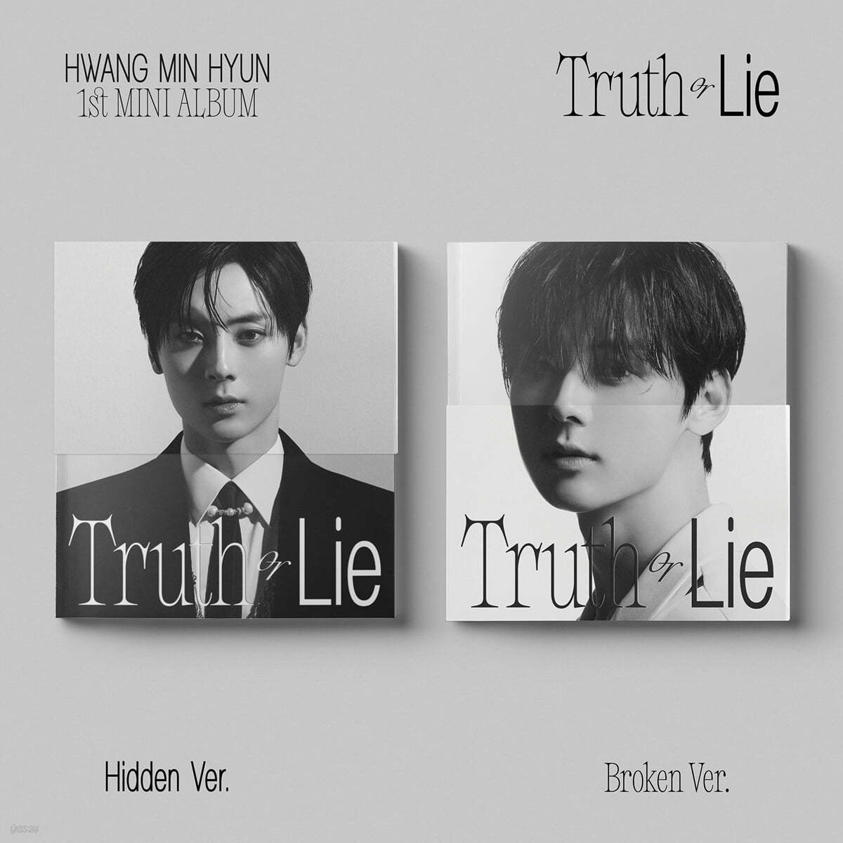 황민현 (HWANG MIN HYUN) - 1st MINI ALBUM 'Truth or Lie' [2종 중 1종 랜덤 발송]