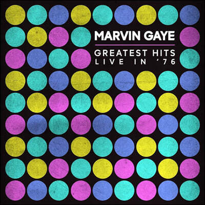 Marvin Gaye — Greatest Hits Live In '76 앨범 커버