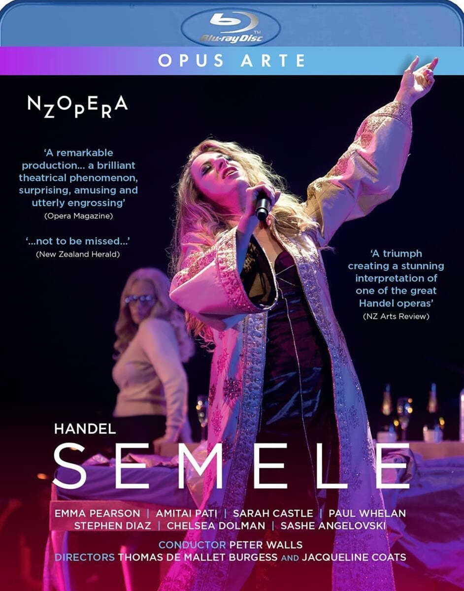 Peter Walls 헨델: 오페라-오라토리오 &#39;세멜레&#39; (Handel: Semele)