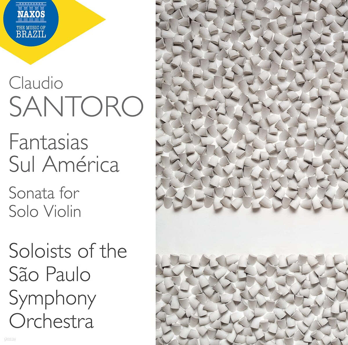 Emmanuele Baldini 클라우디오 산토로: 남아메리카 환상곡집 & 무반주 바이올린 소나타 (Claudio Santoro: Fantasias Sul America; Sonata For Solo Violin)
