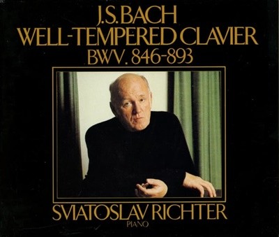 Bach : Well Tempered Clavier BWV. 846 - 893 - 리히터 (Sviatoslav Richter) (4cd)(일본발매) 