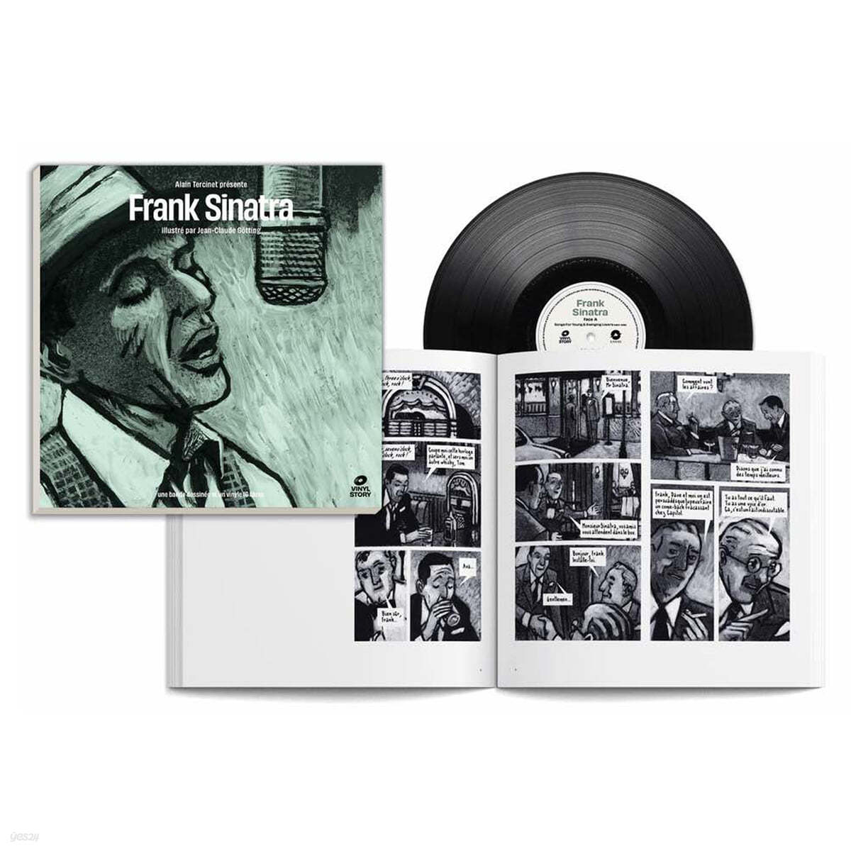 프랭크 시나트라 아트북 에디션 (Frank Sinatra illustration by Jean-Claude Gotting) [LP]