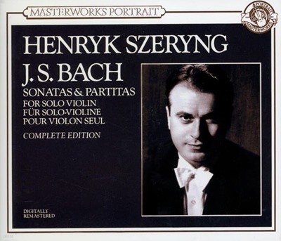 Bach: Sonatas and Partitas for Solo Violin (무반주 바이올린을 위한 소나타와 파르티타 전곡) - 쉐링 (Henryk Szeryng) (2cd)