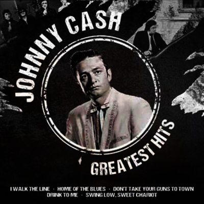 Johnny Cash — Greatest Hits 앨범 커버