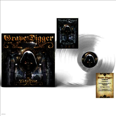 Grave Digger — 25 To Live 앨범 커버