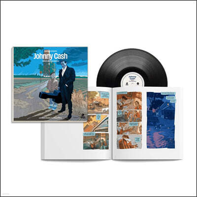 쟈니 캐쉬 아트북 에디션 (Johnny Cash  illustration by Max Cabanes) [LP]