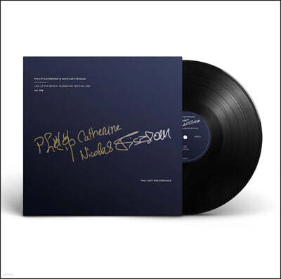 Philip Catherin / Nicolas Fiszman — Live at the Berlin Jazzbuhne Festival 1982 앨범 커버
