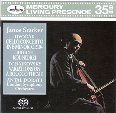 Dvorak : Variations On A Rococo Theme (로코코 테마에 의한 변주곡) - 슈타커 (Janos Starker)(SACD)(EU발매) 