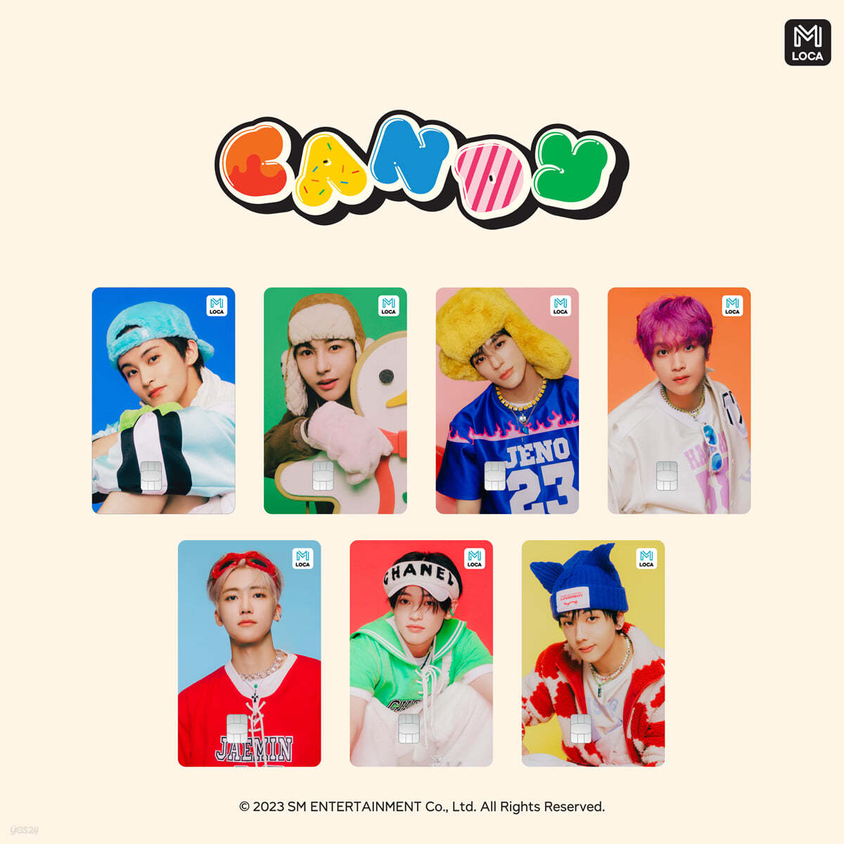 엔시티 드림 (NCT DREAM) - CANDY 로카모빌리티교통카드 [RENJUN ver.]