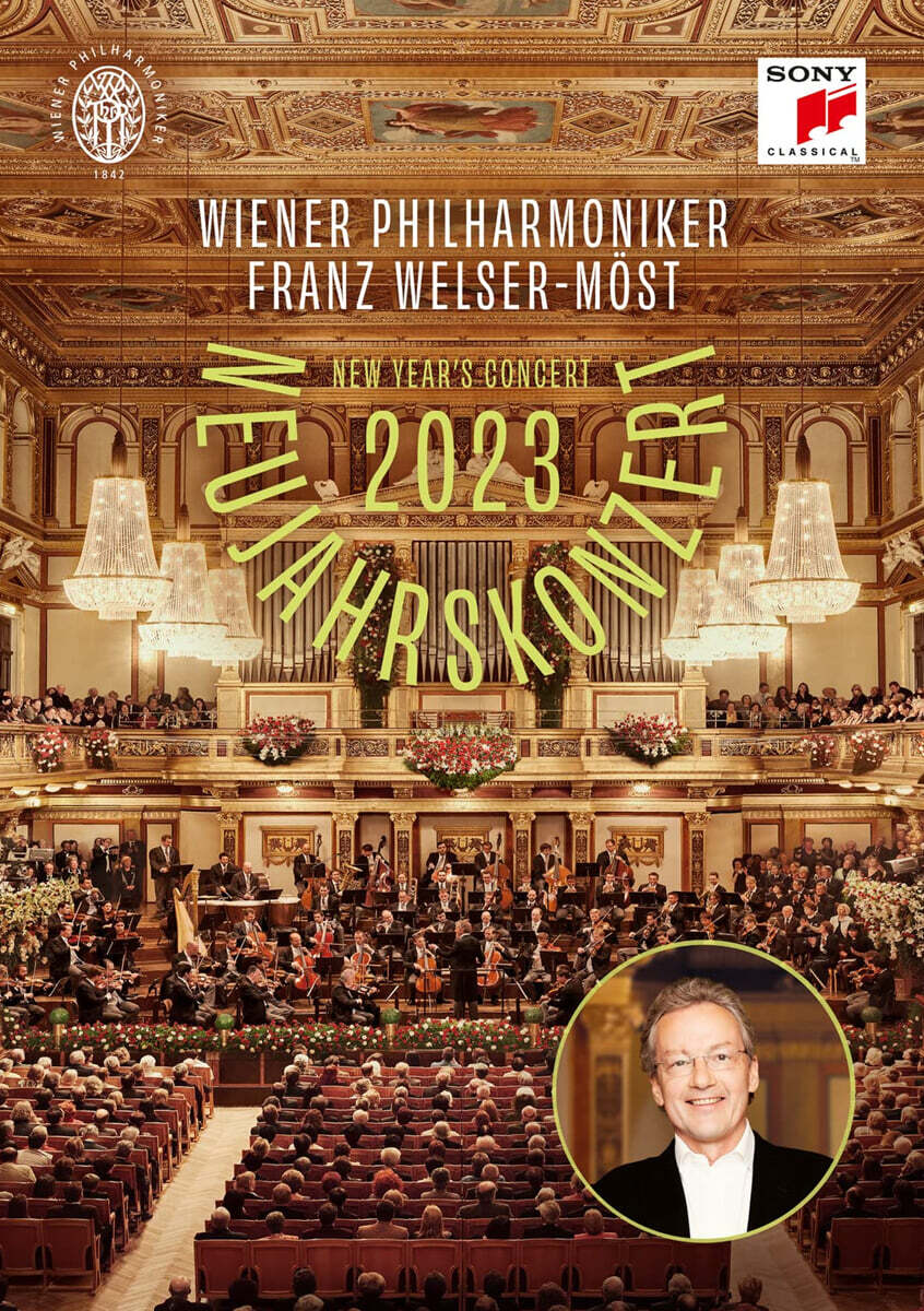 Franz Welser-Most 2023 빈 신년음악회 - 프란츠 벨저 뫼스트, 빈필 (New Year's Concert 2023)