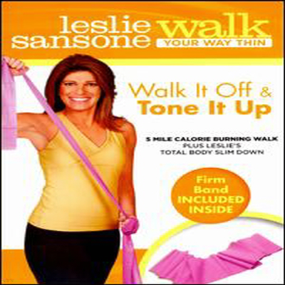 Leslie Sansone: Walk It Off & Tone It Up ( ) (1 firm band included) (ڵ1)(ѱ۹ڸ)(DVD)(2011)
