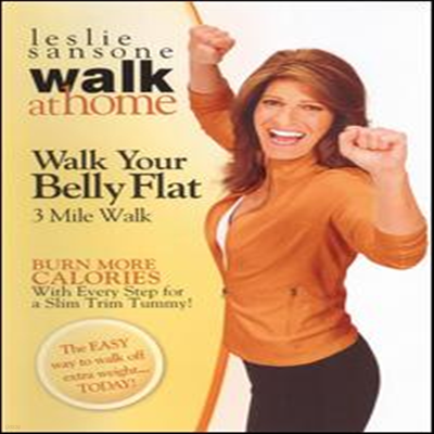 Leslie Sansone: Walk at Home: Walk Your Belly Flat ( ) (ڵ1)(ѱ۹ڸ)(DVD)(2009)