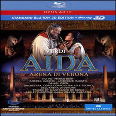 : ̴ (Verdi: Aida) (Blu-ray 3D+Blu-ray) (2013)(Blu-ray) - Verdi