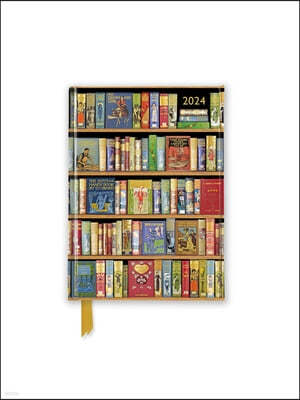 Bodleian Libraries: Bookshelves 2024 Luxury Pocket Diary - Week to View