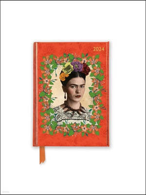 Frida Kahlo 2024 Luxury Pocket Diary - Week to View