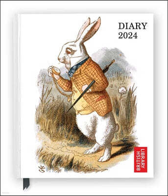 British Library: Children's Illustrators 2024 Desk Diary - Week to View, Illustrated on every page