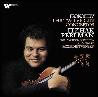 Itzhak Perlman ǿ: ̿ø ְ 1, 2 (Prokofiev: Violin Concertos op. 19, op. 63) [LP]