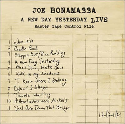 Joe Bonamassa ( ) - A New Day Yesterday Live [2LP]