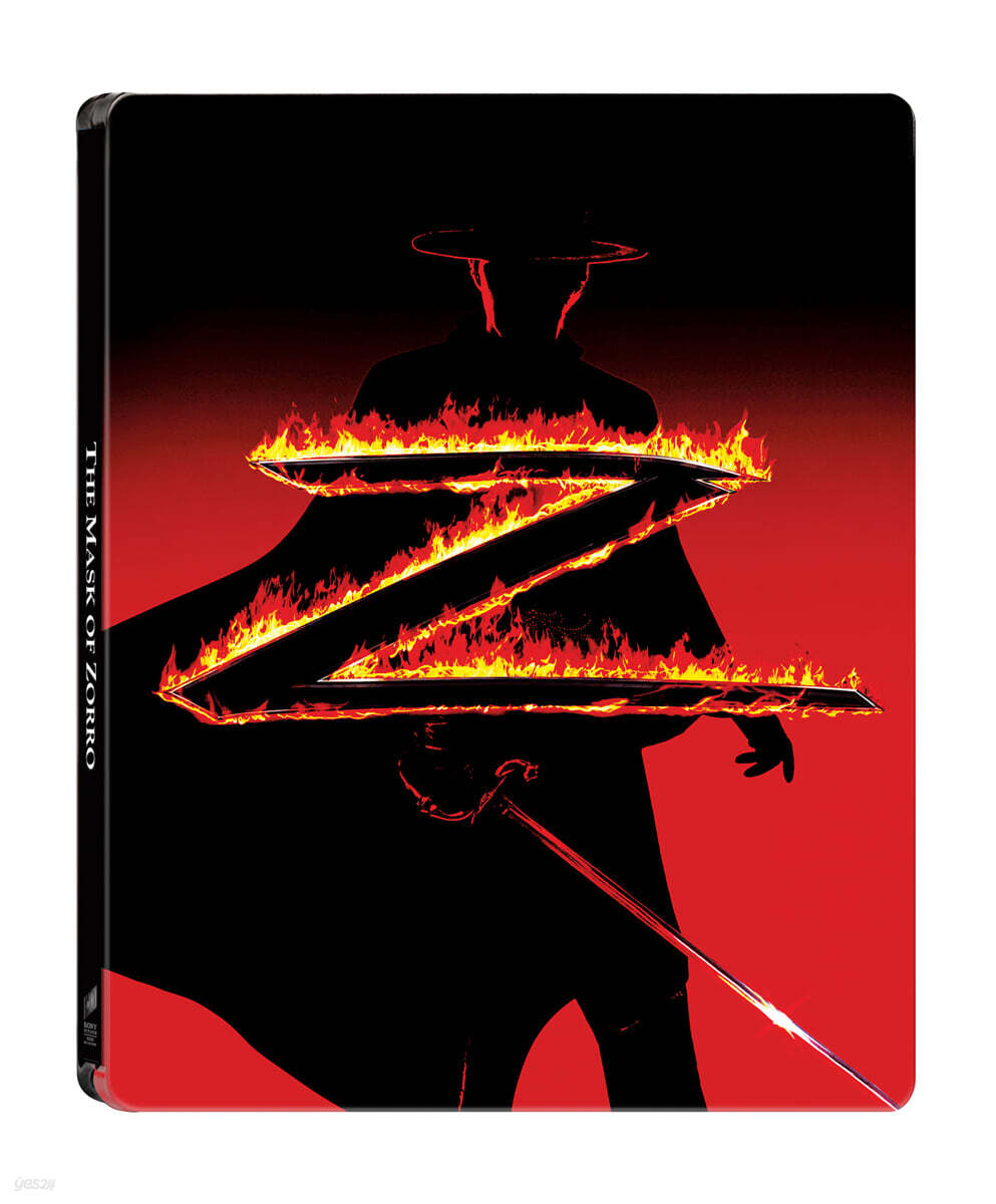 마스크 오브 조로(2Disc, 4K UHD+BD 스틸북 한정판) : 블루레이