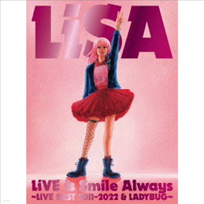 Lisa () - Live Is Smile Always~Live Best 2011-2022 & Ladybug~ (3Blu-ray+Goods) ()(Blu-ray)(2023)