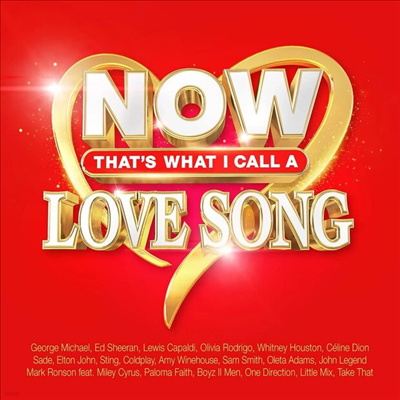 Various Artists - Now That's What I Call A Love Song (Digipack)(4CD)