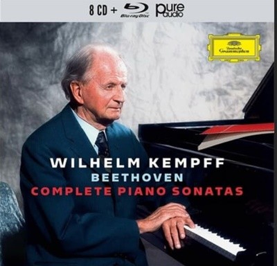 Beethoven : Complete Piano Sonatas (피아노 소나타 전곡 8CD Box Set) - 켐프 (Wilhelm Kempff)(미개봉) (EU발매)