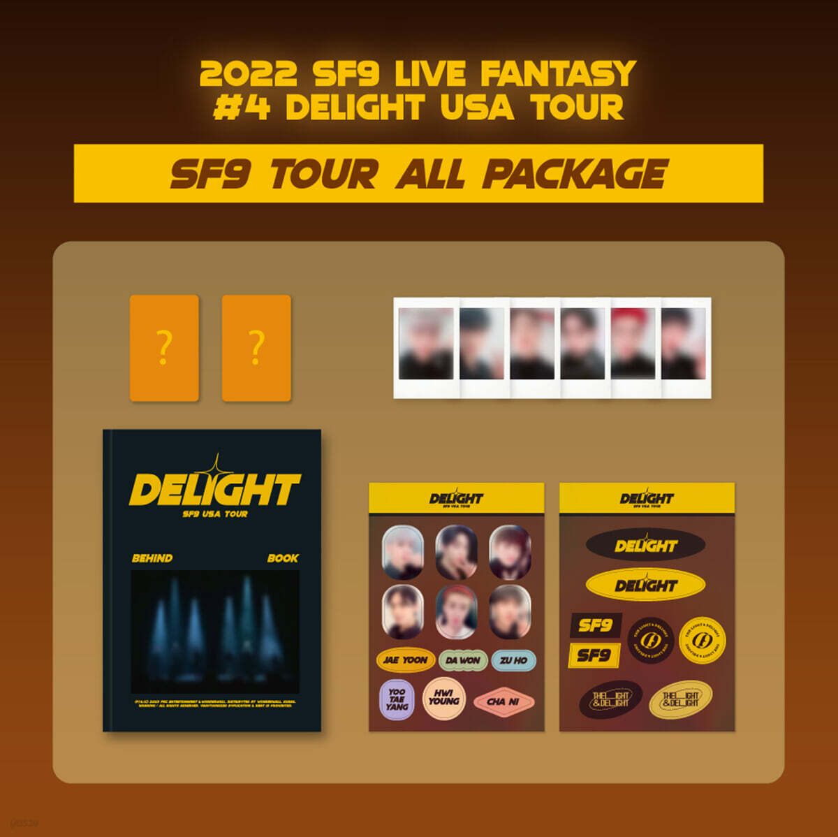 에스에프나인 (SF9) - 2022 SF9 LIVE FANTASY #4 DELIGHT USA TOUR