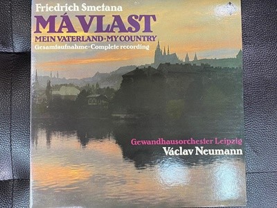 [LP] 바츨라프 노이만 - Vaclav Neumann - Smetana Ma Vlast Mein 2Lps [서울-라이센스반]