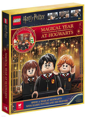 LEGO (R) Harry Potter (TM): Magical Year at Hogwarts (with 70 LEGO bricks, 3 minifigures, fold-out play scene and fun fact book)