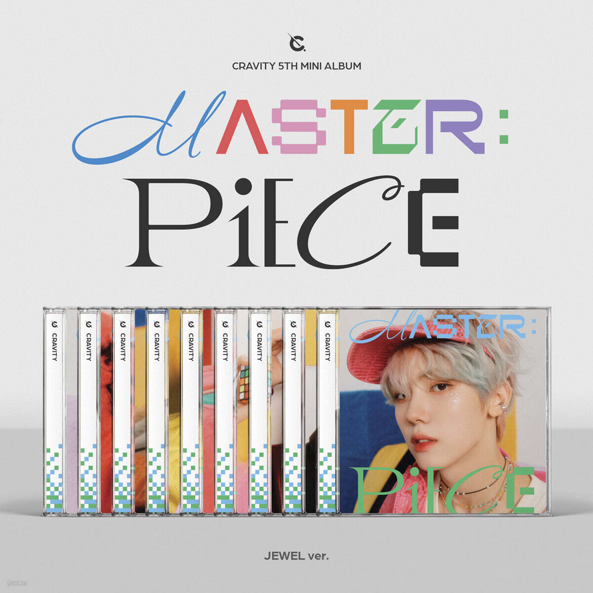 CRAVITY (크래비티) - 미니앨범 5집 : MASTER:PIECE [Jewel ver.] (한정반) [9종 중 1종 랜덤 발송]
