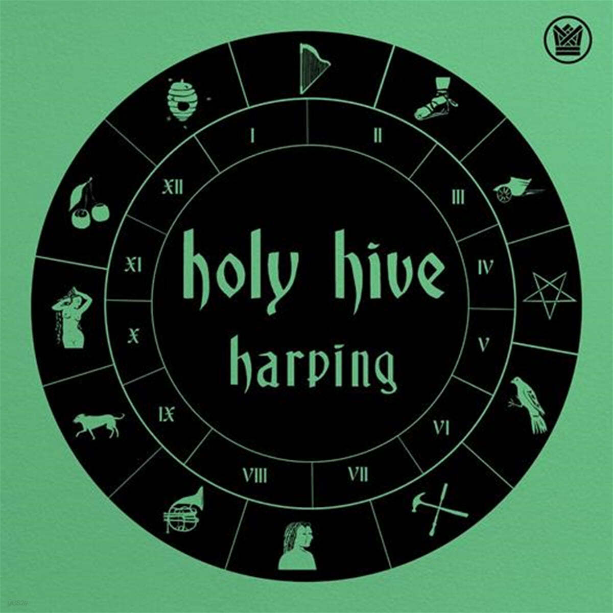 Holy Hive (홀리 하이브) - Harping [터키석 컬러 LP]