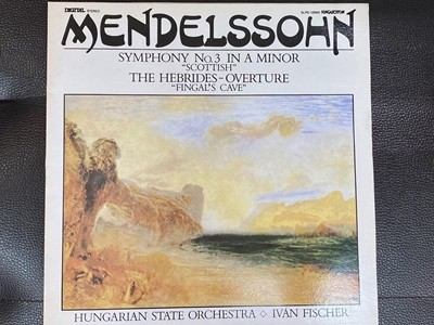 [LP] 이반 피셔 - Ivan Fischer - Mendelssohn Symphony No.3 Scottish LP [서울-라이센스반]