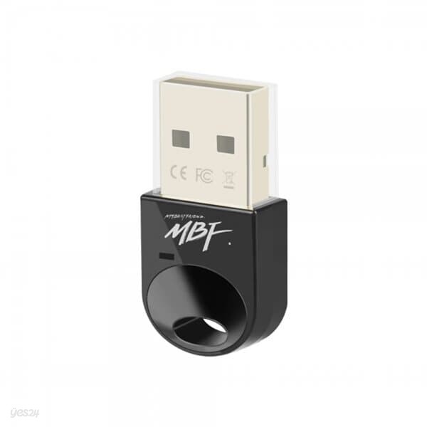 엠비에프 USB 블루투스 동글 5.3 블랙 MBF-BT53BK
