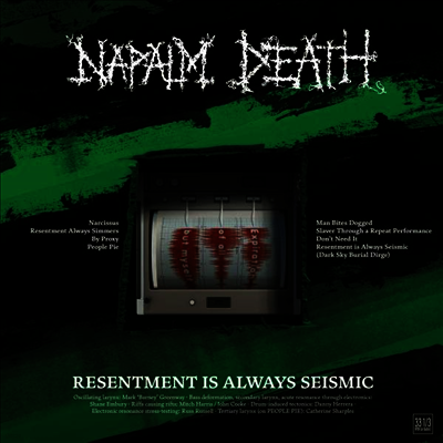 Napalm Death — Resentment Is Always Seismic - A Final Throw Of 앨범 커버