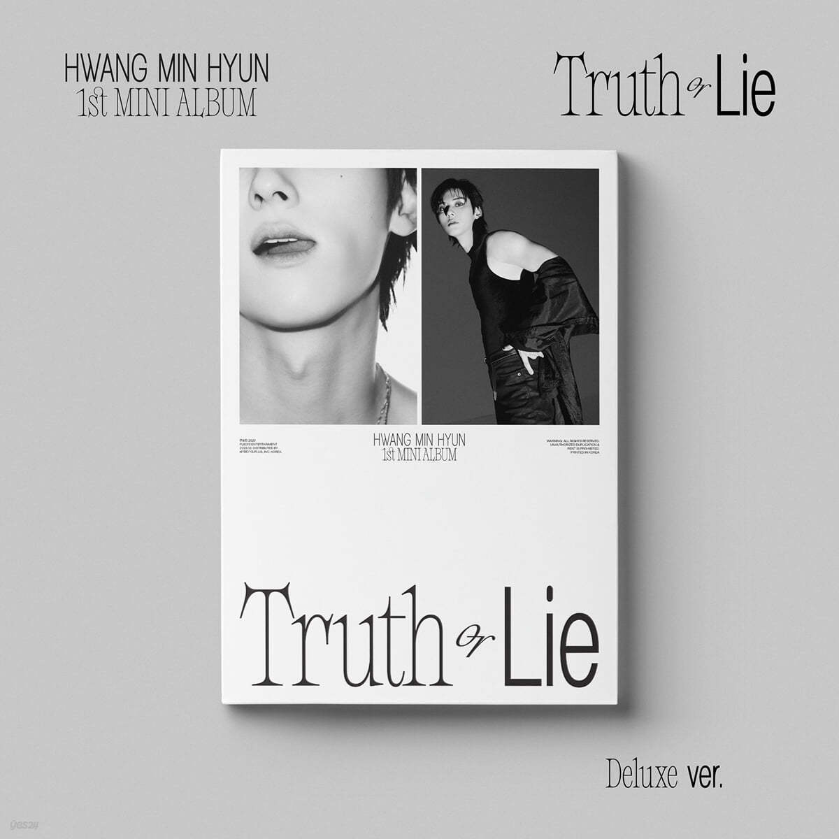 황민현 (HWANG MIN HYUN) - 1st MINI ALBUM 'Truth or Lie' [Deluxe ver.](한정반)