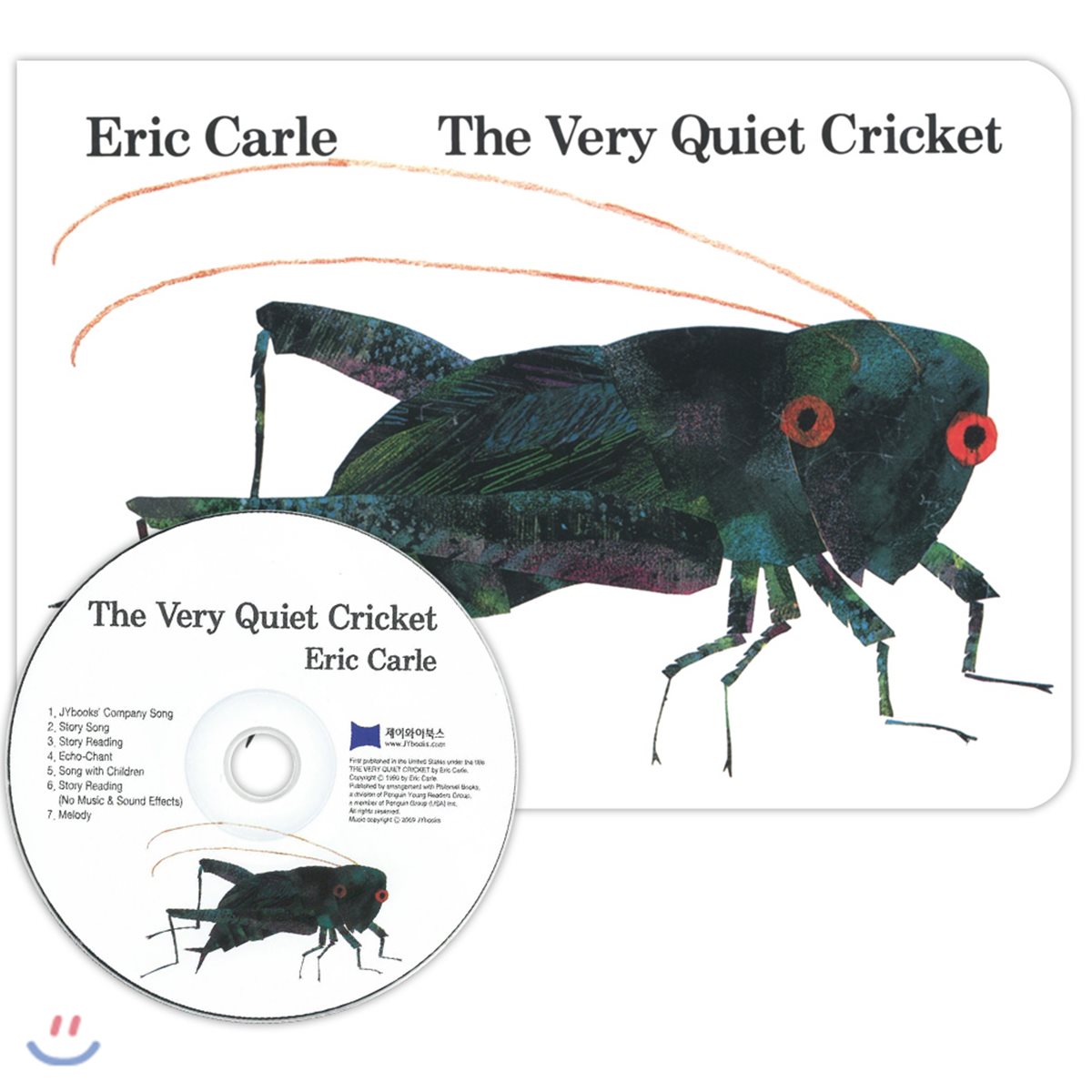[중고샵][노부영] The Very Quiet Cricket (보드북&CD) 예스24