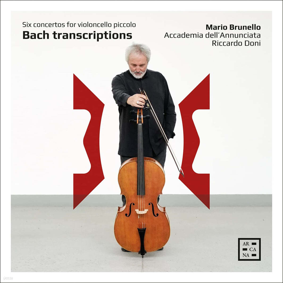 Mario Brunello 피콜로 첼로로 연주하는 바흐 6개의 협주곡 (Bach Transcriptions - Six Concertos for Violoncello Piccolo)