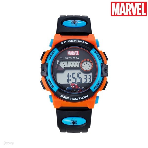 마블 스파이더맨 캐릭터 디지털 아동 손목시계 M222-SP