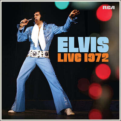 Elvis Presley — Elvis Live 1972 앨범 커버
