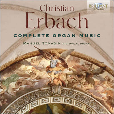 Manuel Tomadin :  ǰ  (Erbach: Complete Organ Music)