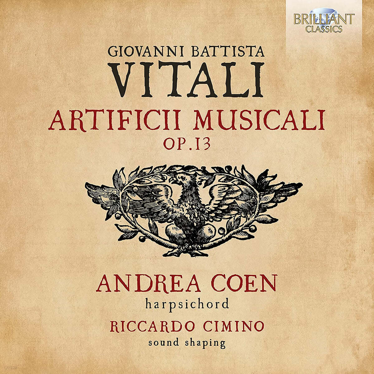 Andrea Coen 비탈리: 음악의 기술 (Vitali: Artificii Musicali Op.13)