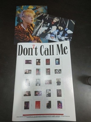 샤이니 - 정규 7집 Don‘t Call Me [PhotoBook + 포토엽서 만 있음: 사진참고해주세요