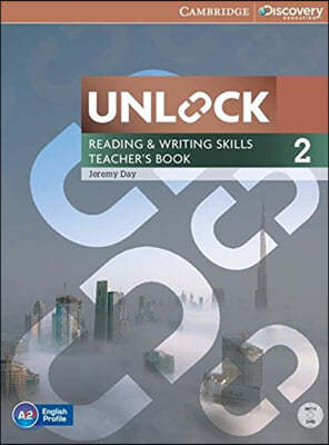 Unlock Level 2 Reading and Writing Skills Teacher's Book with DVD