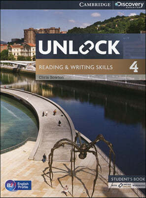 Unlock Level 4 Reading and Writing Skills Student's Book and Online Workbook 
