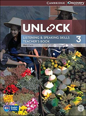 Unlock Level 3 Listening and Speaking Skills Teacher's Book with DVD