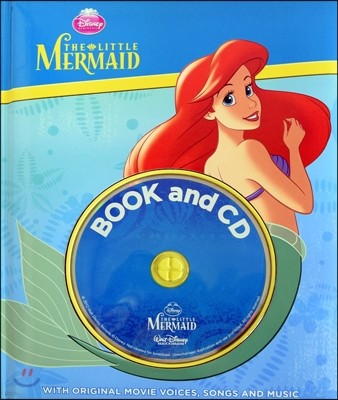 Disney Little Mermaid Book & CD