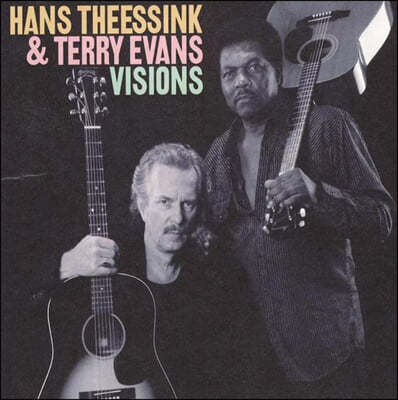 Hans Theessink / Terry Evans (ѽ ׽ũ / ׸ ݽ) -  Visions [LP]