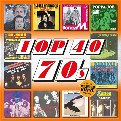 Various Artists — Top 40 70s 앨범 커버