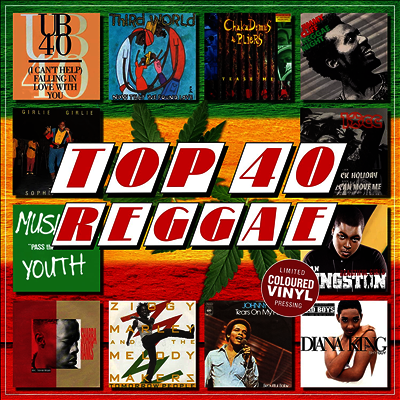 Various Artists — Top 40 Reggae 앨범 커버