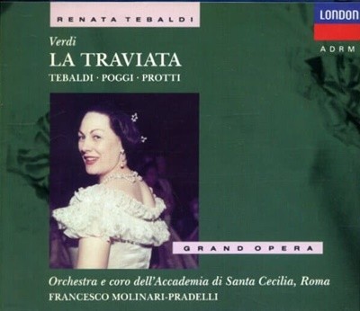 [수입] La Traviata (라트라비아타) / Verdi / Tebaldi (2CD)